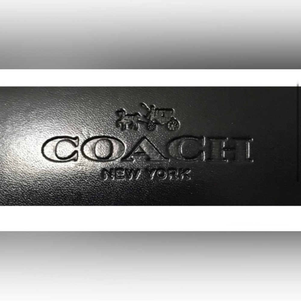 Coach New York Black Hard Shell Clamshell Eyeglass Sunglass Case - Picture 7 of 9